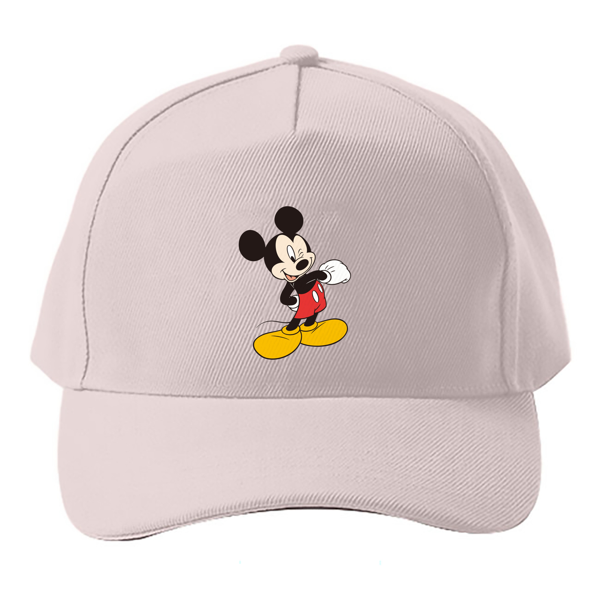 （画像用） ミッキーマウス Mickey Mouse ベースボールキャップ 綿100％ 男女兼用 帽子 スポーツ